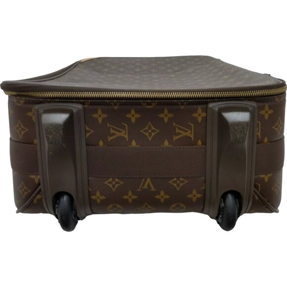 819690AL (S6) Louis Vuitton Cary Case Pegas 55 Brown Monogram - Picture 3 of 9